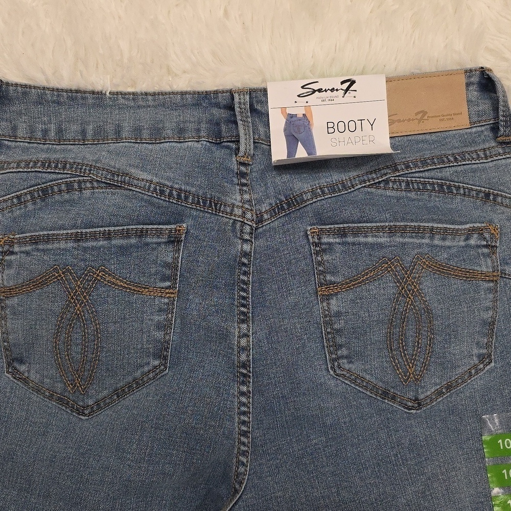 Seven7 Booty Shaper High Rise Jean Legging. Size 10. NWT - Picture 7 of 10